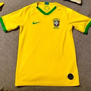 Official Nike Brasil Jersey - Youth Large - Slightly Used